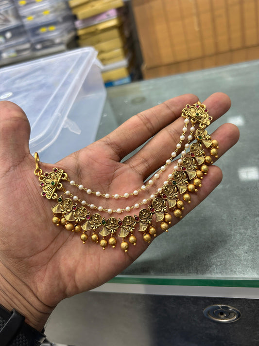 EvenicBuy Gold-Plated Maang Tikka